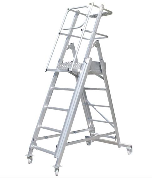 Лестница - платформа телескопическая MEGAL ТЛП-К (1,6 - 2,5)