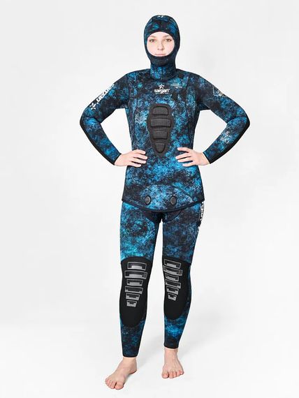 Гидрокостюм женский Sargan Миметик Калан 3.0 ladyGalaxyAPE/09 7 мм