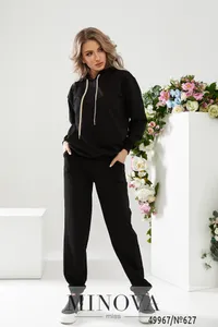 Костюм 627-черный Minova
