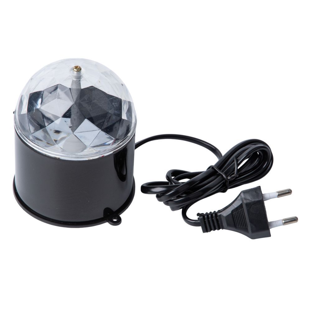 Светодиодный светильник-проектор ULI-Q302. Серия DISCO. многоцветный. ТМ VOLPE. Напряжение 220В. Кабель с вилкой в комплекте Цвет корпуса черный.