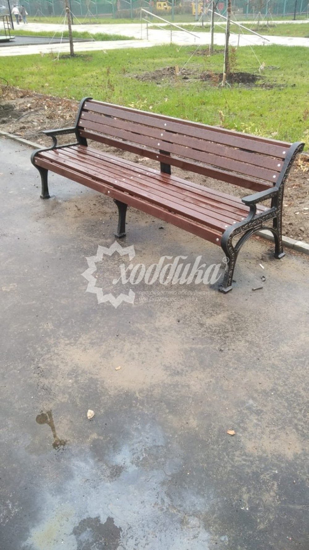 Скамейка чугунная «Ретро стиль»