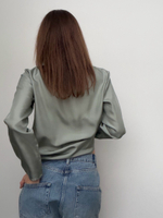 Футба шелковая шалфей