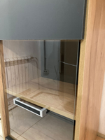 Стенка Александра-5 ЛДСП дуб золотистый/антрацит