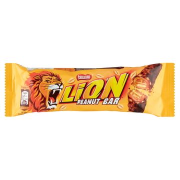 Шоколадный батончик Nestle Lion Peanut с арахисом, 42 г (Польша)