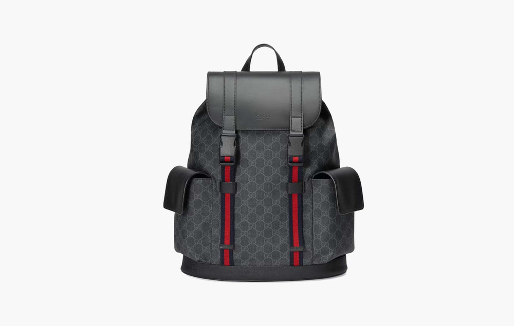Рюкзак Gucci GG Supreme Jacquard Backpack "Black"