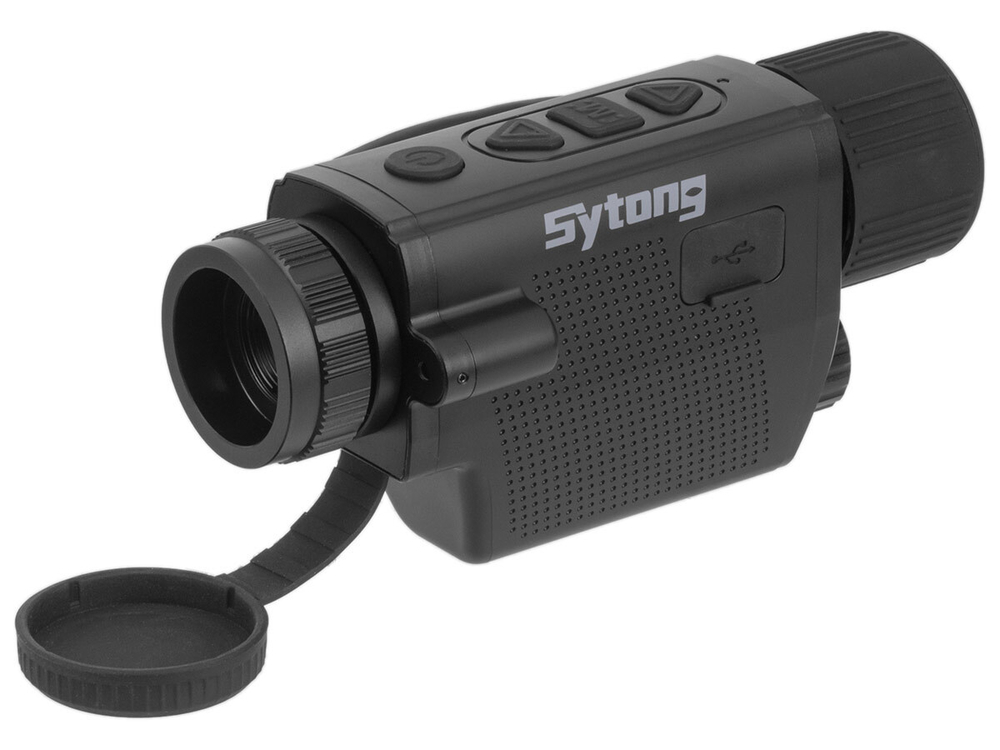 Тепловизионный монокуляр Sytong XS03-15 384х288 12μm ≤30mk, ø15мм, x1.2/2.4/4.8/9.6, WiFi, до 5ч, обнаружение 750м, 385г