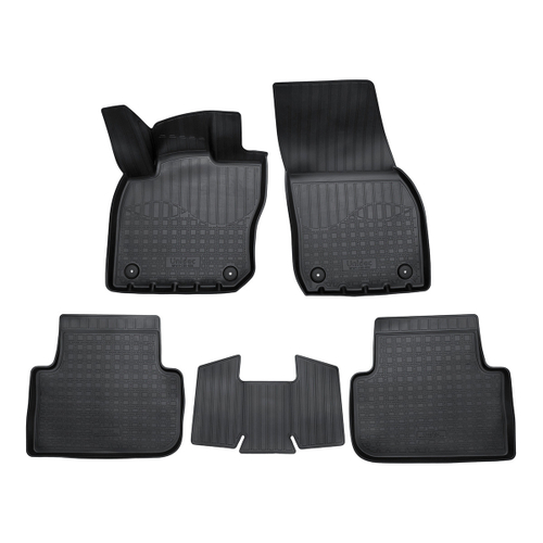 Ковры в салон Norplast для Volkswagen Tiguan III 2023-, Черный, арт.NPA11-C95-656