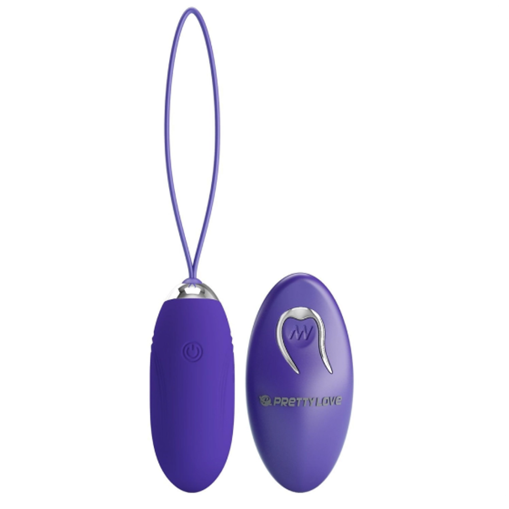Фиолетовое виброяйцо Jenny-Yourth с пультом ДУ