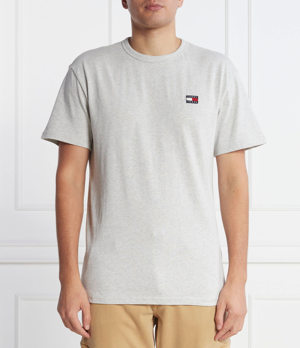 Футболка BADGE Tommy Jeans - серый(DM0DM17870)