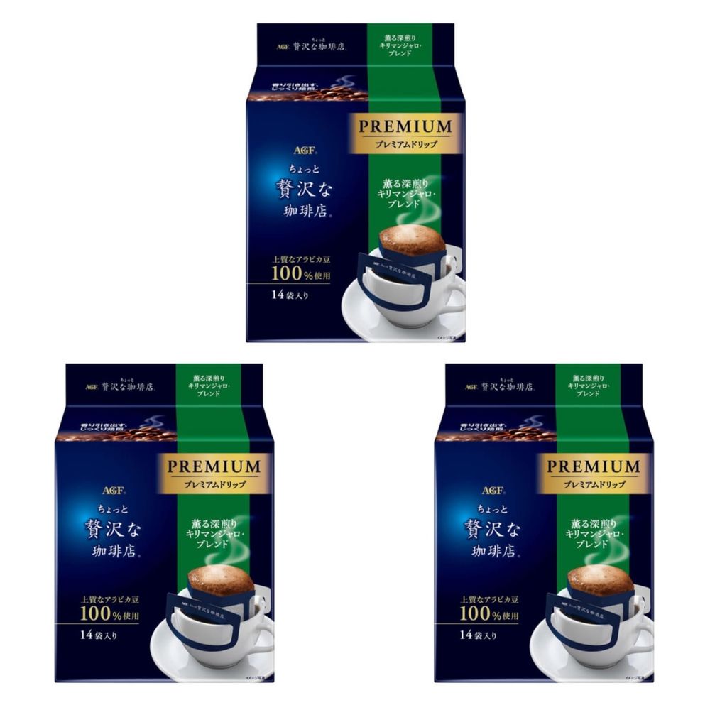 Кофе в дрип-пакетах AGF Blendy Kilimanjaro Blend 14 шт 3 шт