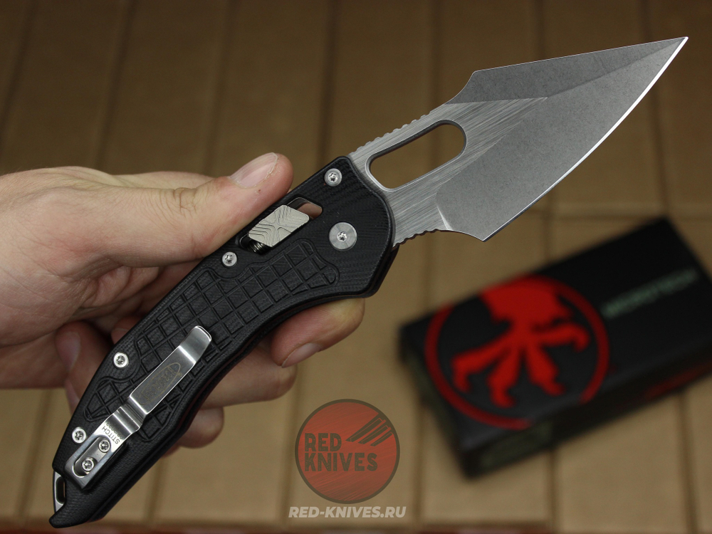 Нож MICROTECH STITCH RAM-LOK FRAG (черный) 169RL-10FRGTBK