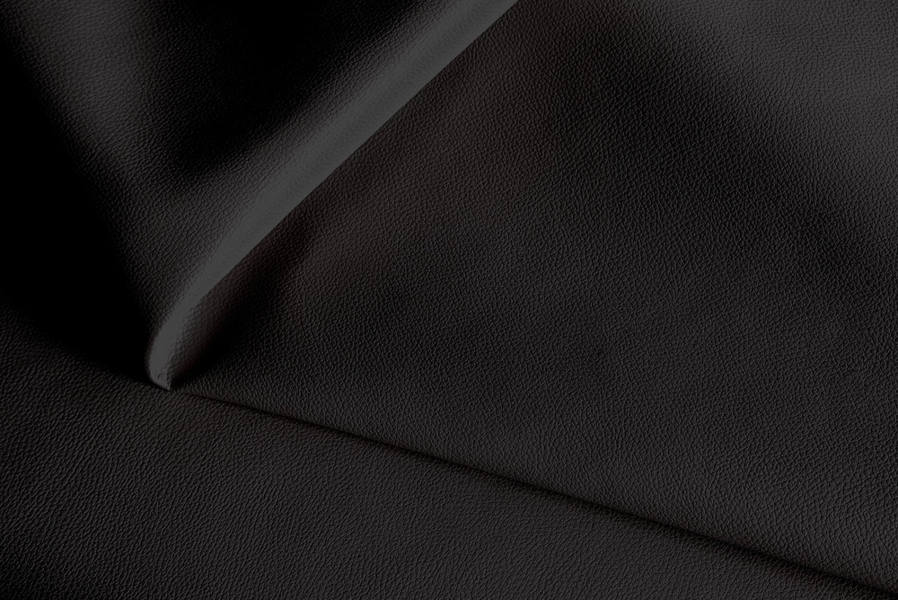 STELLA CLEAN BLACK рулонная кожа