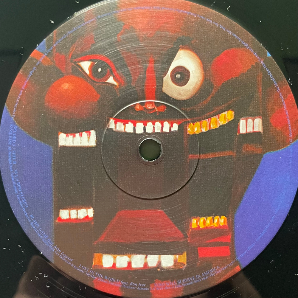 Виниловая пластинка Kanye West ‎– My Beautiful Dark Twisted Fantasy 3LP