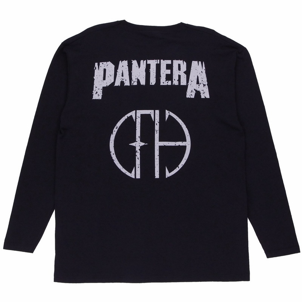 Футболка длинный рукав Pantera Skull & Snake