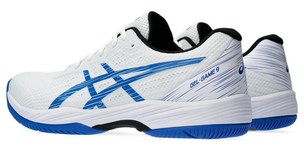 Теннисные кроссовки Asics Gel-Game 9 - white/tuna blue