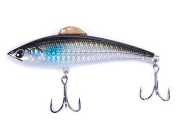 Воблер тонущий вертикальный LJ Pro Series BASARA VIB S 80.00/150