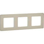 Рамка 3-м Inspiria сл. кость IEK 673951