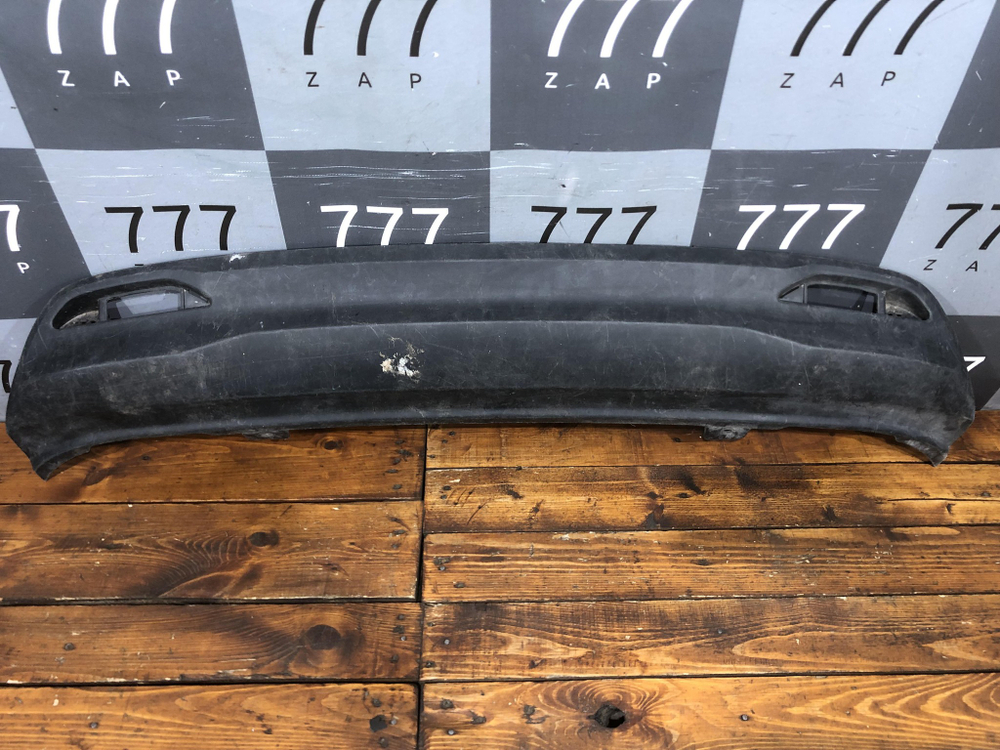 Юбка заднего бампера Kia Rio 3 (QB) 11-15 Б/У Оригинал 866124Y000