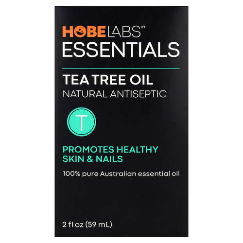 Hobe Labs, Essentials, масло чайного дерева, 59 мл (2 жидк. унц.)