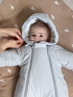 Демисезонный комбинезон Tot (светло-голубой)