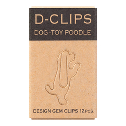 Midori D-Clips Dog-Toy Poodle 43347-006 - купить скрепки с доставкой по Москве, СПб и России