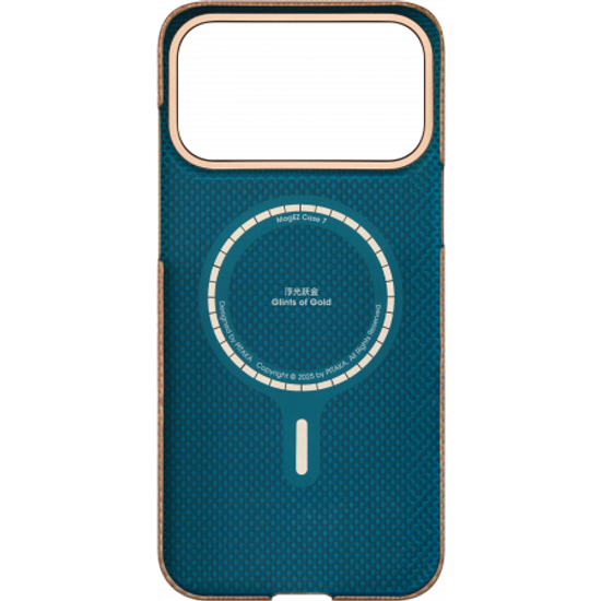 Чехол Pitaka Ultra-Slim Case (PitaTap™) для iPhone 17 Pro, Lucid BlueЧехол Pitaka Ultra-Slim Case (PitaTap™) для iPhone 17 Pro, Golden Glint