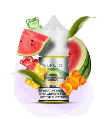 ELFLIQ - Sour Watermelon Gummy (5% nic, 30ml)