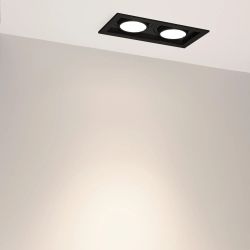 Светильник MS-VORTEX-BUILT-S210x117-2x20W Day4000 (BK-BK, 40 deg, 230V) (Arlight, IP20 Металл, 5 лет) 058441