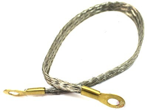 Провод массы  60 см (косичка) (сечение 24/30) медь (VOLTON)