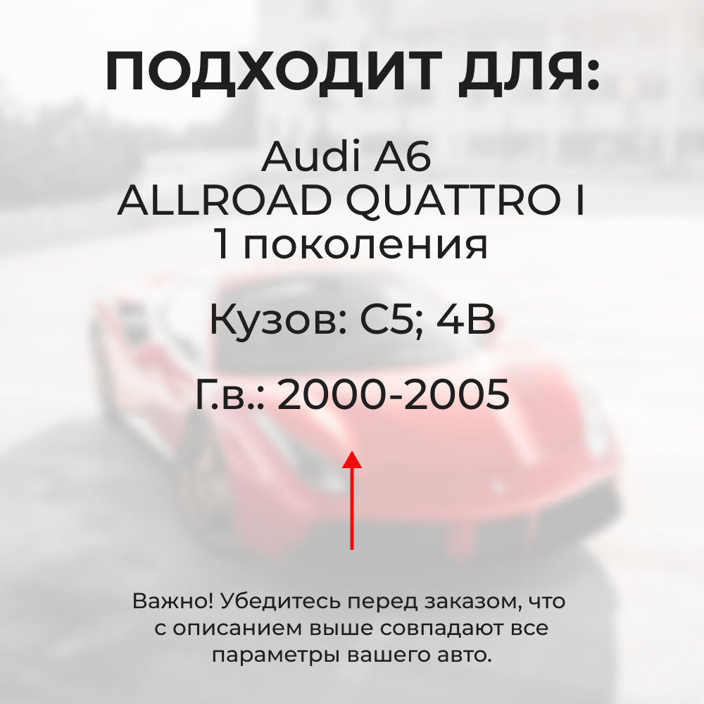 Ремкомплект (втулки) нижней петли двери Audi A6 Allroad quattro (I) [Кузов: C5;4B] (1 петля, RPD13-1) 2000-2005