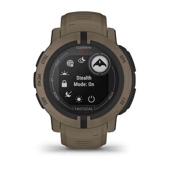 Умные часы Garmin INSTINCT 2 SOLAR Tactical коричневый