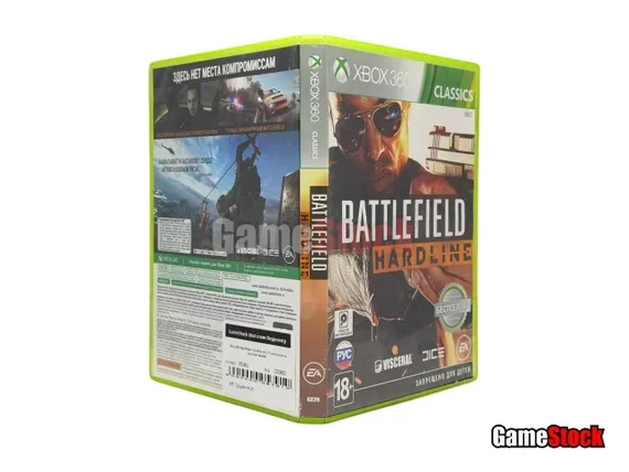 Xbox 360 Battlefield Hardline (Б/У, Полностью на русском языке)