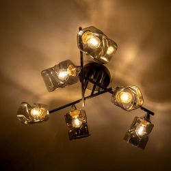 Citilux Клаус CL134165 Люстра потолочная Чёрная