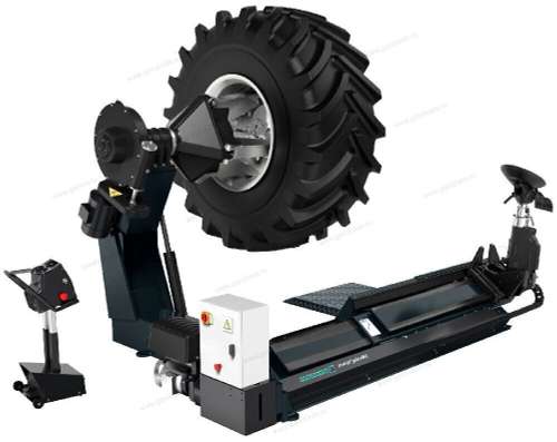 Шиномонтажный станок для колес грузовых автомобилей тракторов и спецтехники до 58 дюймов Monty 5800WL Hofmann