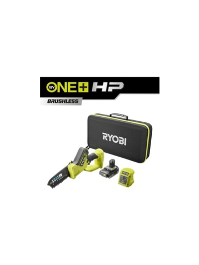 Бесщеточная цепная пила с шиной 15см Ryobi ONE+ 18В НР RY18PSX15A-120T 5133005899