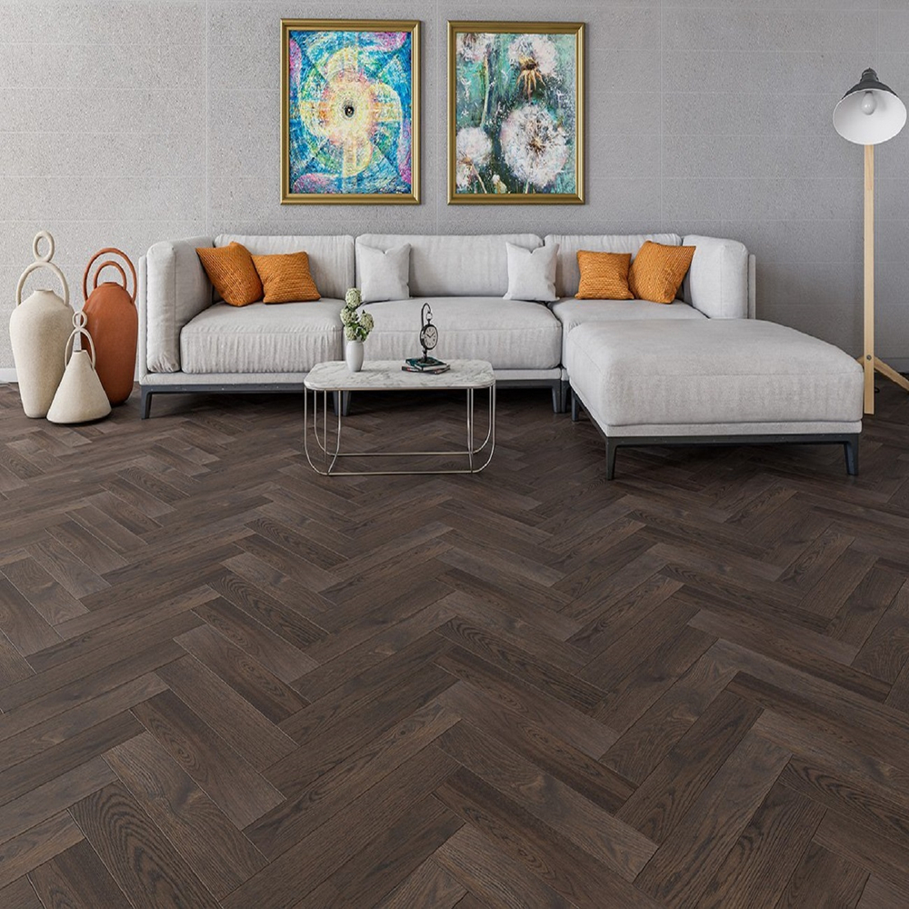 Английская елка Gran Parte  Дуб Мокачино