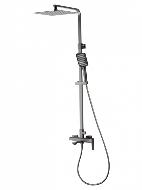 Душевая система WONZON & WOGHAND DIAMOND, Темный графит (WW-88739011-BGM)
