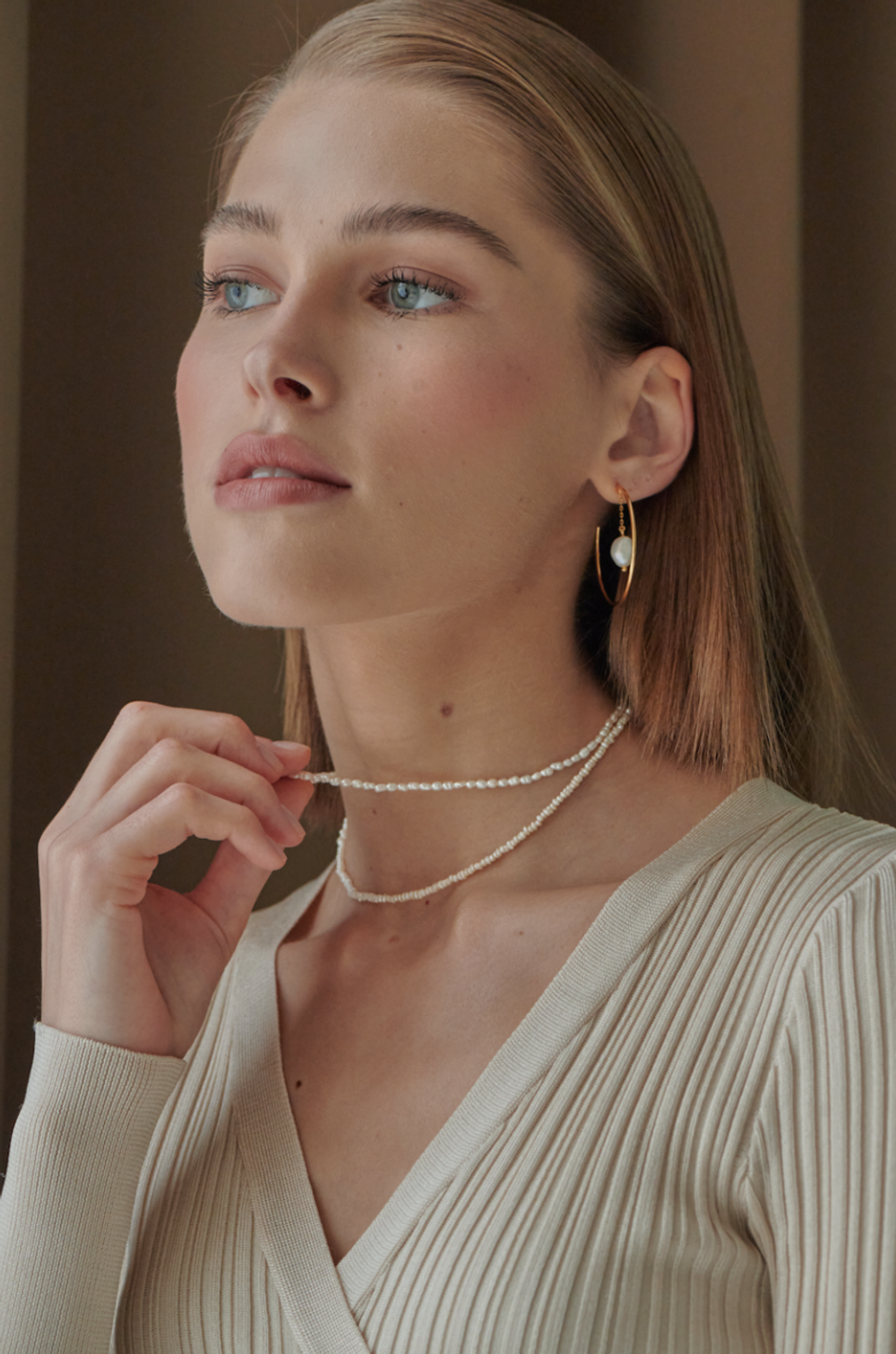 Чокер Pearls 3мм