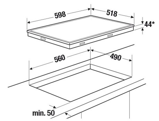 Электрическая варочная панель Kuppersbusch KE 6310.0 SR