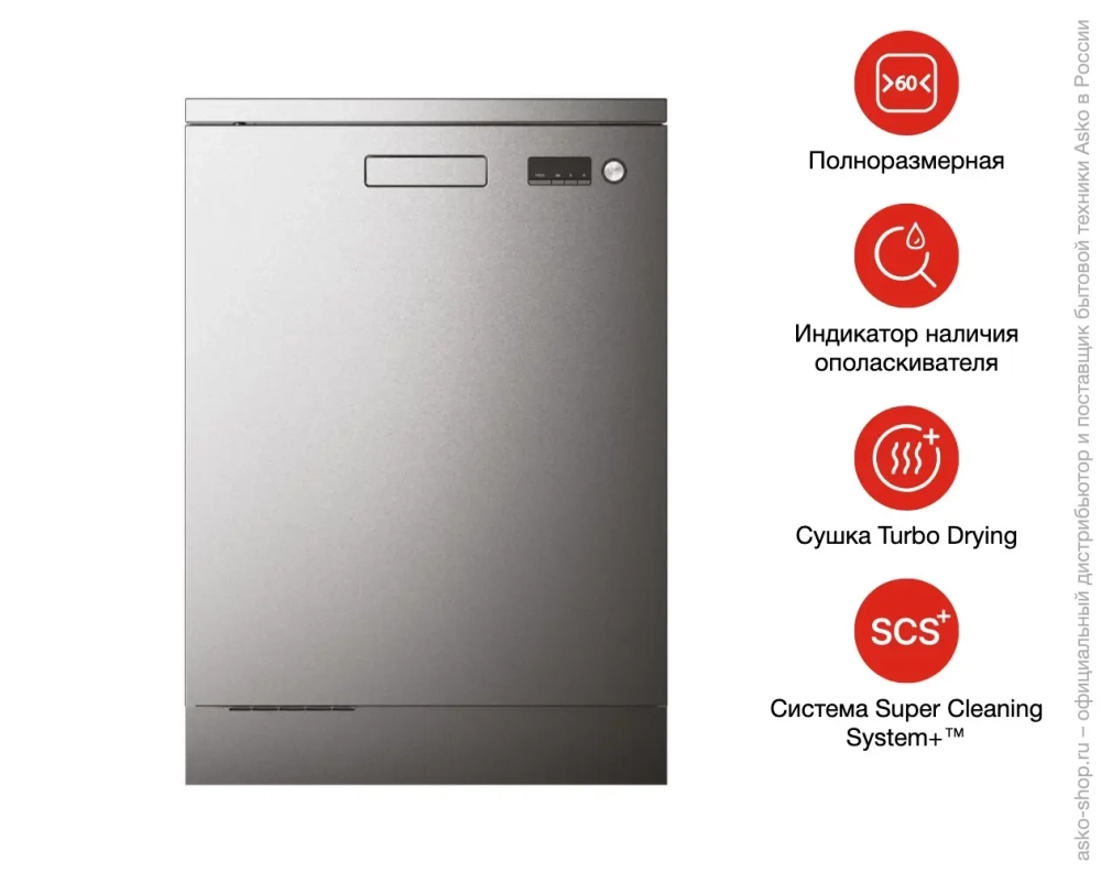 Посудомоечная машина Asko DFS233IB.S фото 5