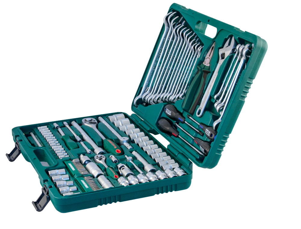 S04H624101SA (S04H624101SA18) Набор инструмента универсальный 1/4", 1/2"DR, 101 предмет