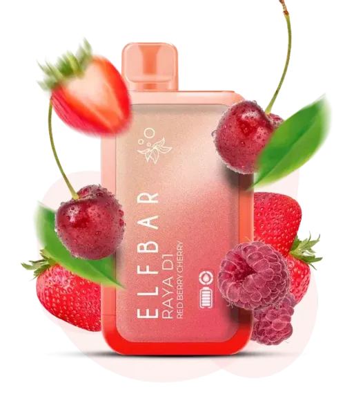 ELF BAR RAYA D1 - Red Berry Cherry (5% nic)