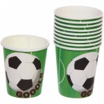 Стакан бумажный 0,2л в наборе 10 шт «Футбол»