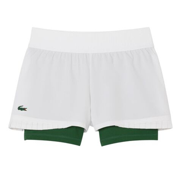 Женские теннисные шорты Lacoste Ultra Dry Lined Tennis