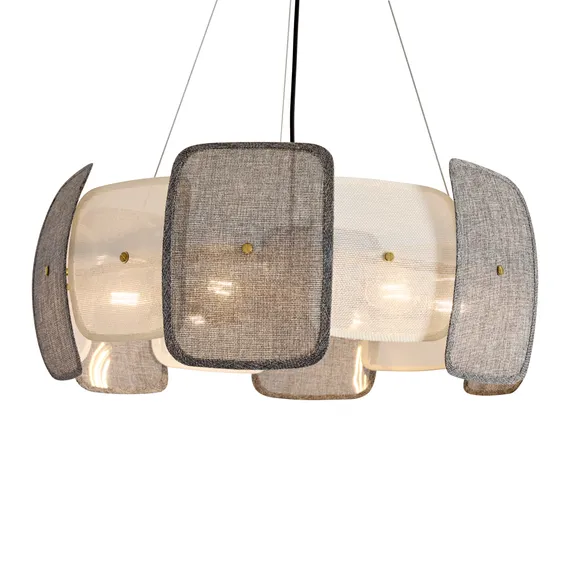 Люстра FR5578PL-06G Маффл / Maffle E14x6 Freya fr5578pl-06g