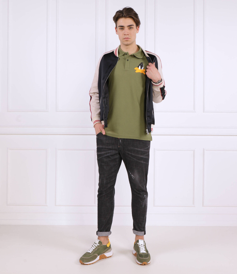 Поло ICEBERG X LOONEY TUNES Iceberg - зеленый(232 I1P F033 631A)