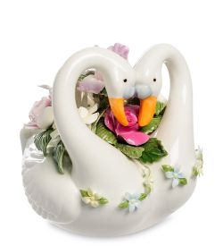 Pavone CMS-10/40 Муз. статуэтка Лебеди «Вместе навсегда»