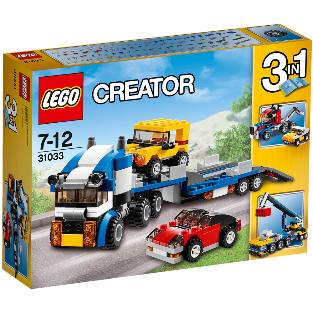 LEGO Creator: Автотранспортер 31033 — Vehicle Transporter — Лего Креатор Творец Создатель