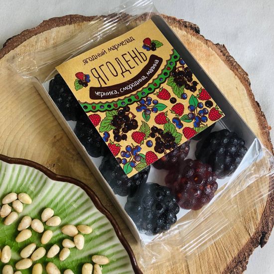 Мармелад «Ягодень» ассорти, 165 г