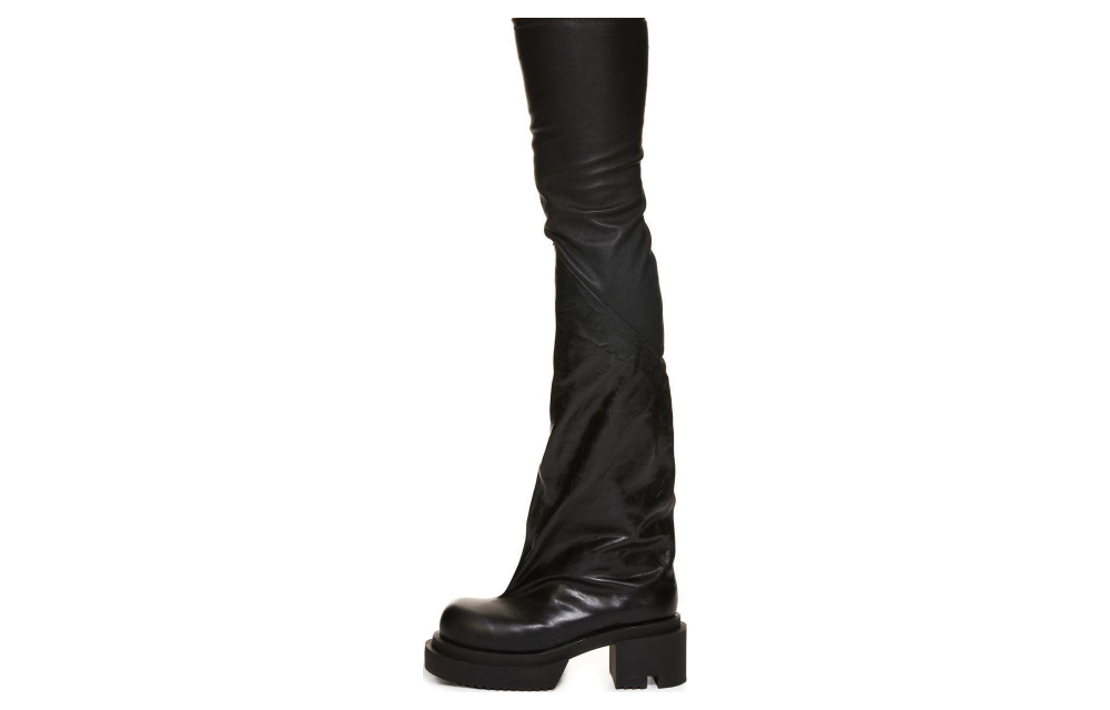 RICK OWENS/RO Over the knee Boots Women"s Black